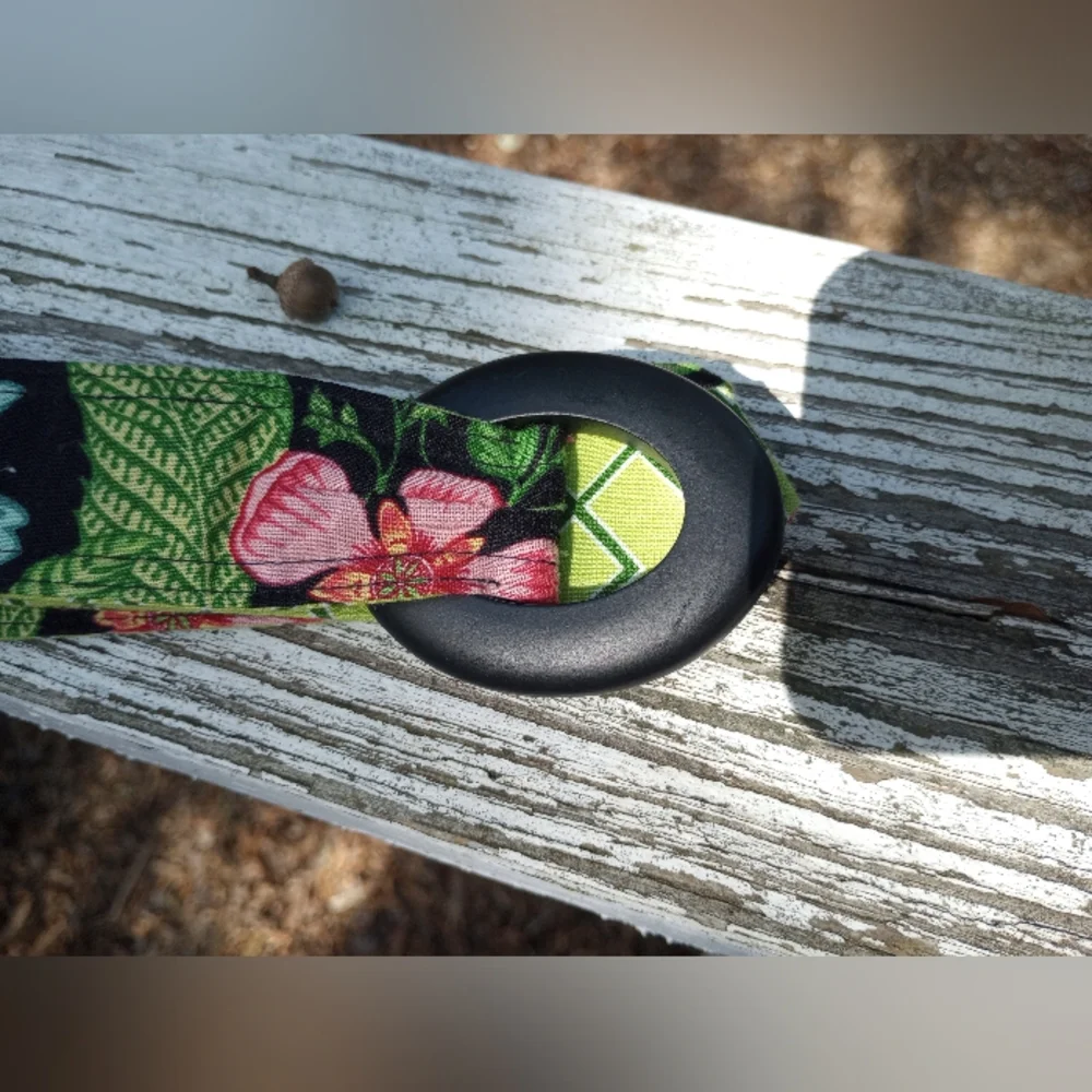 Vera Bradley Flower Cloth Belt
